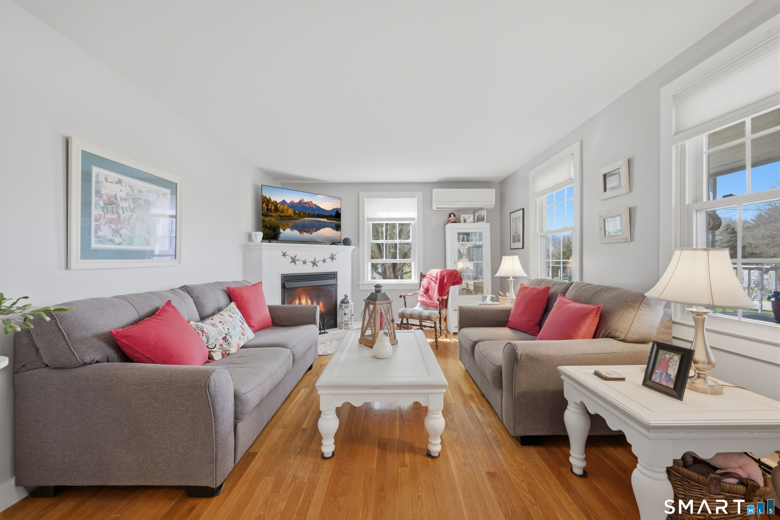 8 Windward Lane Ledyard, CT 06339 - Photo 12 of 37 Living Room With Gas Fireplace
