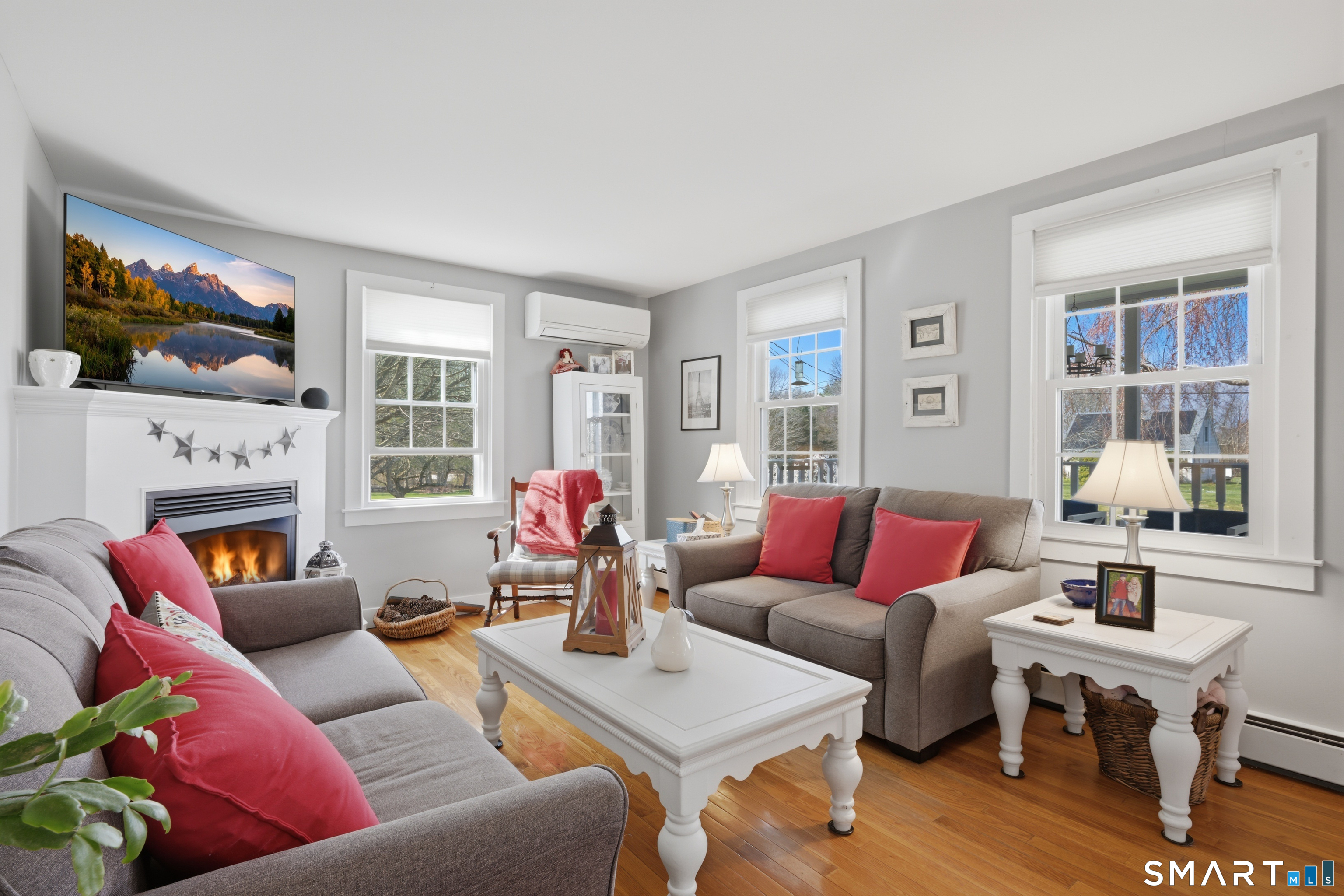 8 Windward Lane Ledyard, CT 06339 - Photo 13 of 37 Living Room With Gas Fireplace