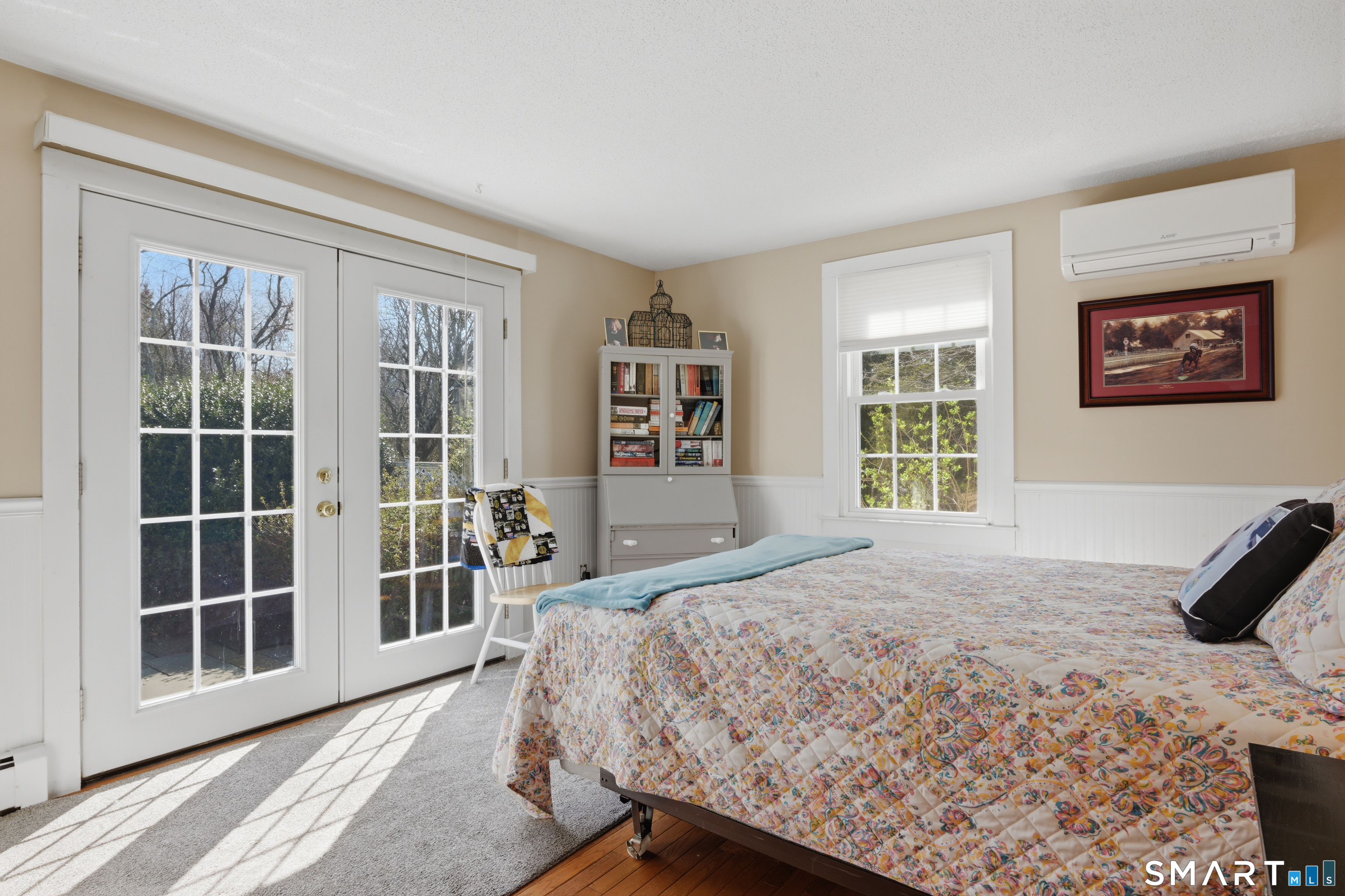 8 Windward Lane Ledyard, CT 06339 - Photo 15 of 37 Primary Bedroom With French Doors To Back Yard