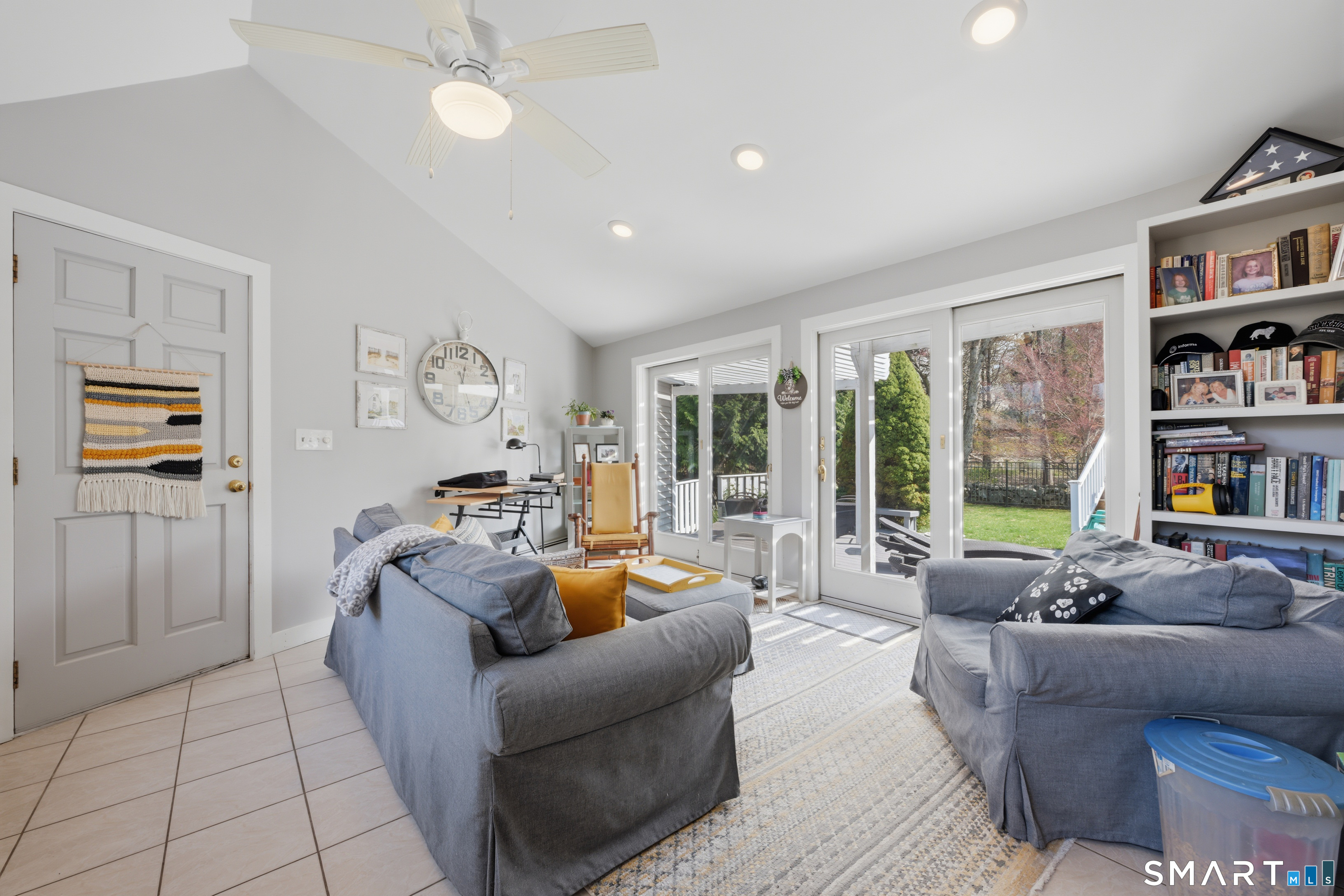 8 Windward Lane Ledyard, CT 06339 - Photo 19 of 37 Four Season Sunroom With Doors To Back Porch