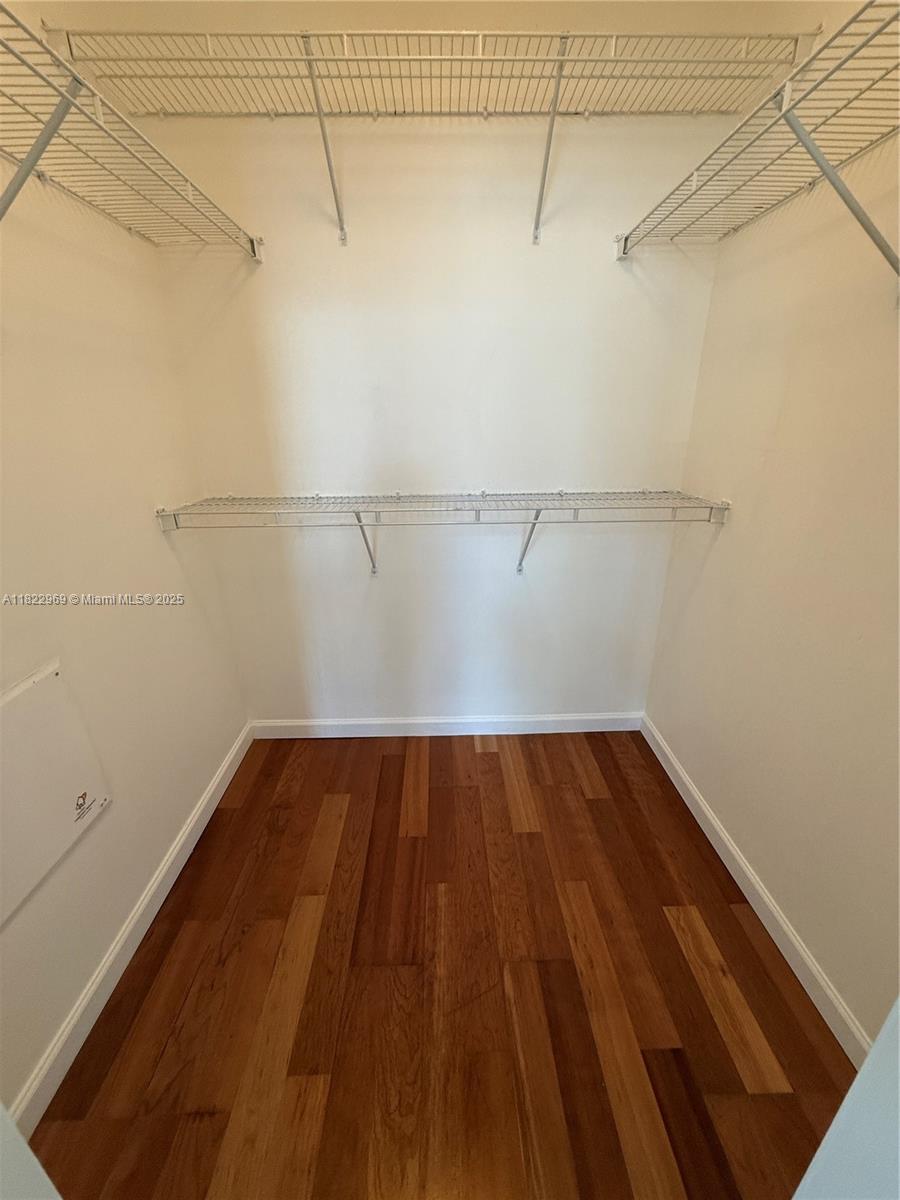 2001 Biscayne Boulevard, Unit 2402 Miami, FL 33137 - Photo 27 of 64 a view of a room with racks on the wall