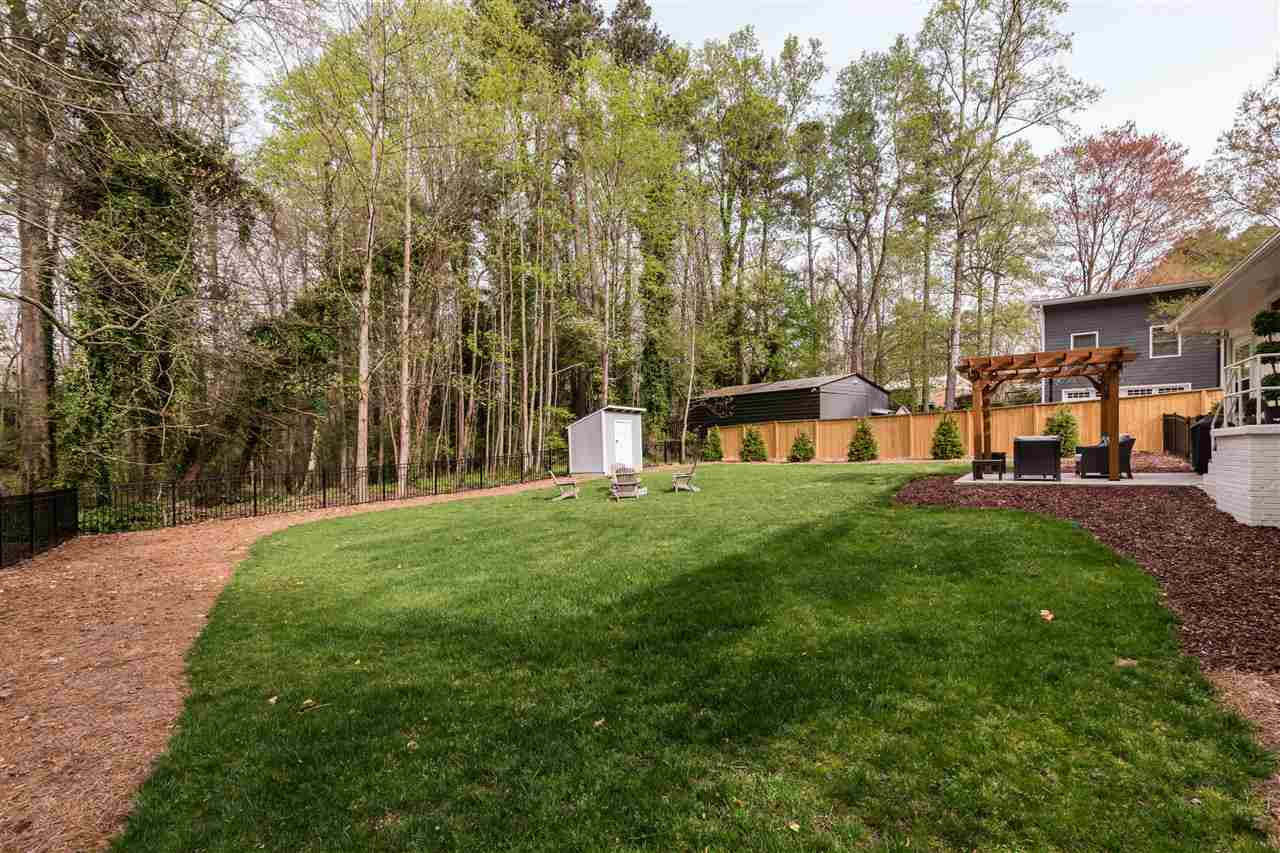 921 Cranbrook Road Raleigh, NC 27609 - Photo 22 of 25 Incredible Yard!