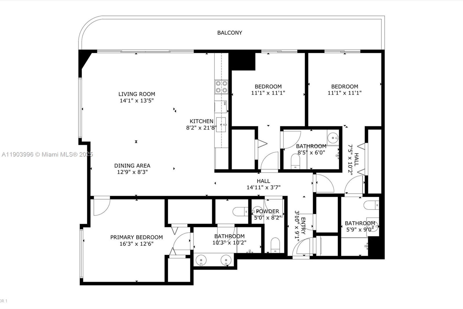 121 Northeast 34th Street, Unit 1208 Miami, FL 33137 - Photo 24 of 52