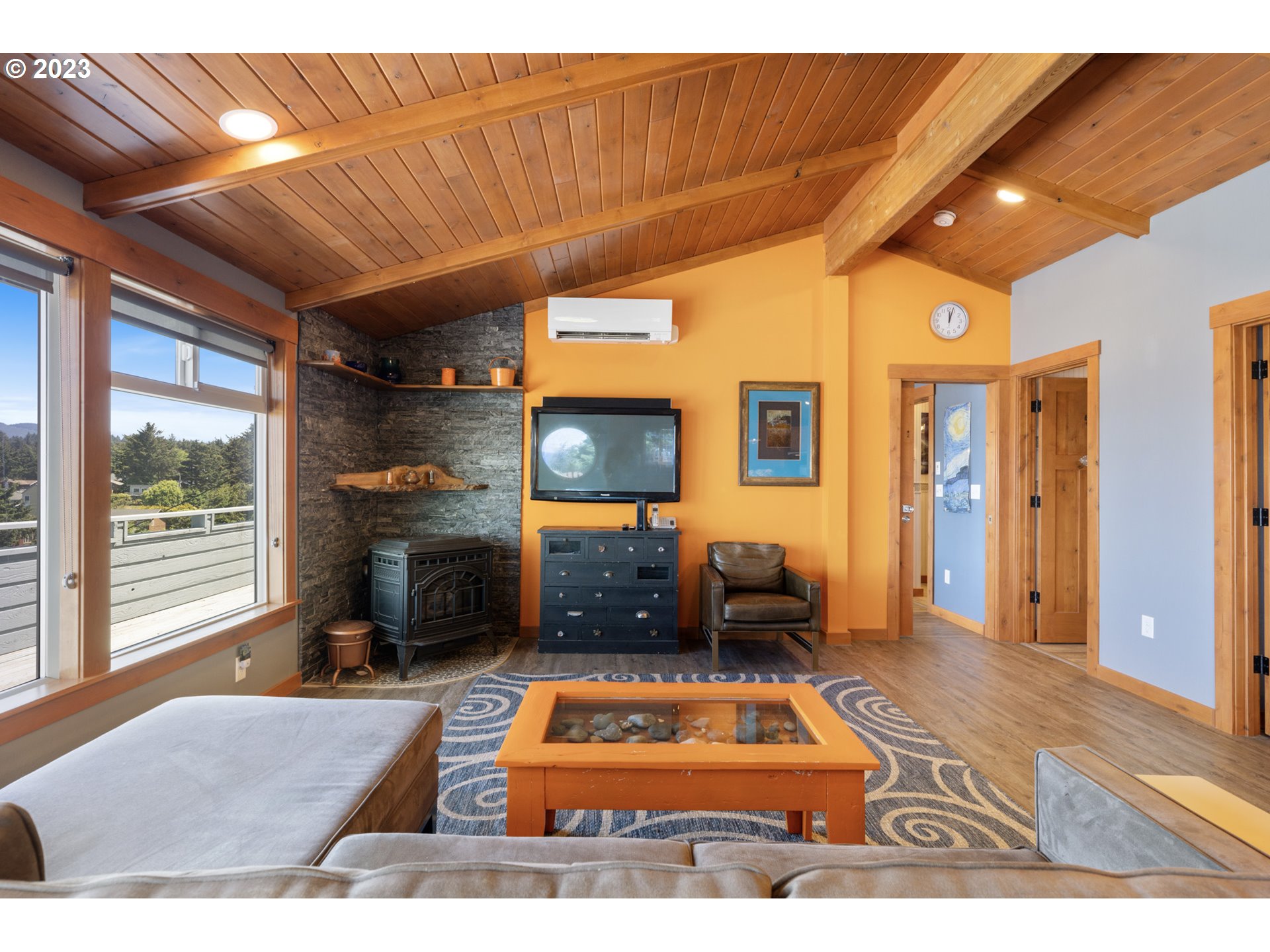 5430 2nd Street Northwest Tillamook, OR 97141 - Photo 15 of 48 a room with furniture pool table and flat screen tv