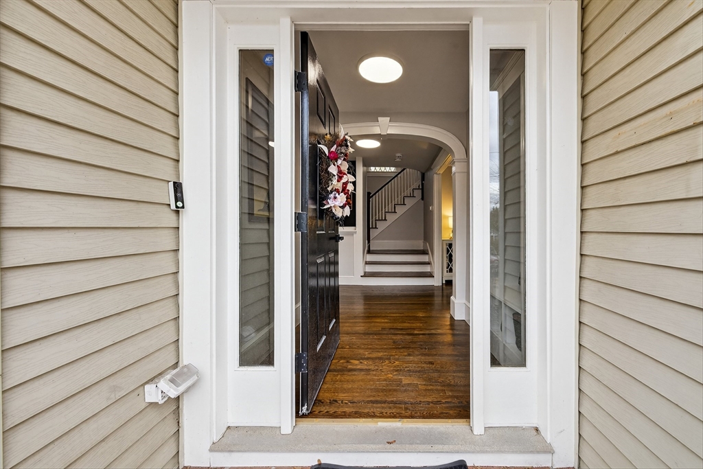 23 R Eddy Street North Attleboro, MA 02760 - Photo 3 of 29 a view of a entryway front of house