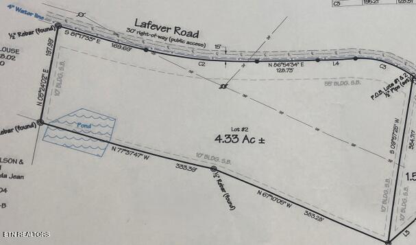 Lafever Road Cookeville, TN 38506 - Photo 6 of 6 lot 2 screenshot