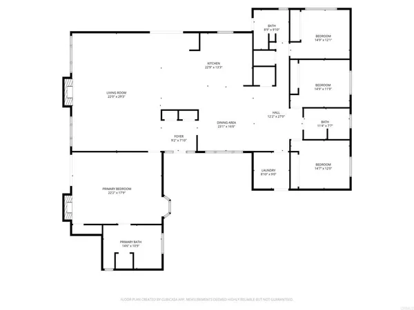 a picture of floor plan