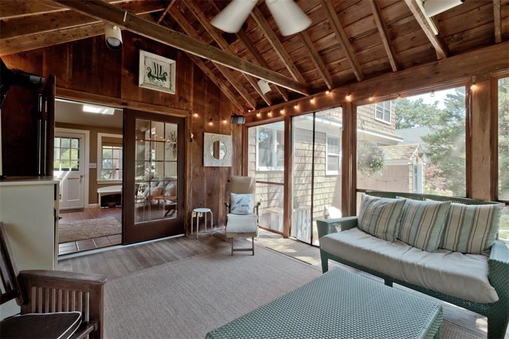 298 Greely Road Cumberland Center, ME 04021 - Photo 7 of 35 This screened porch was added in...