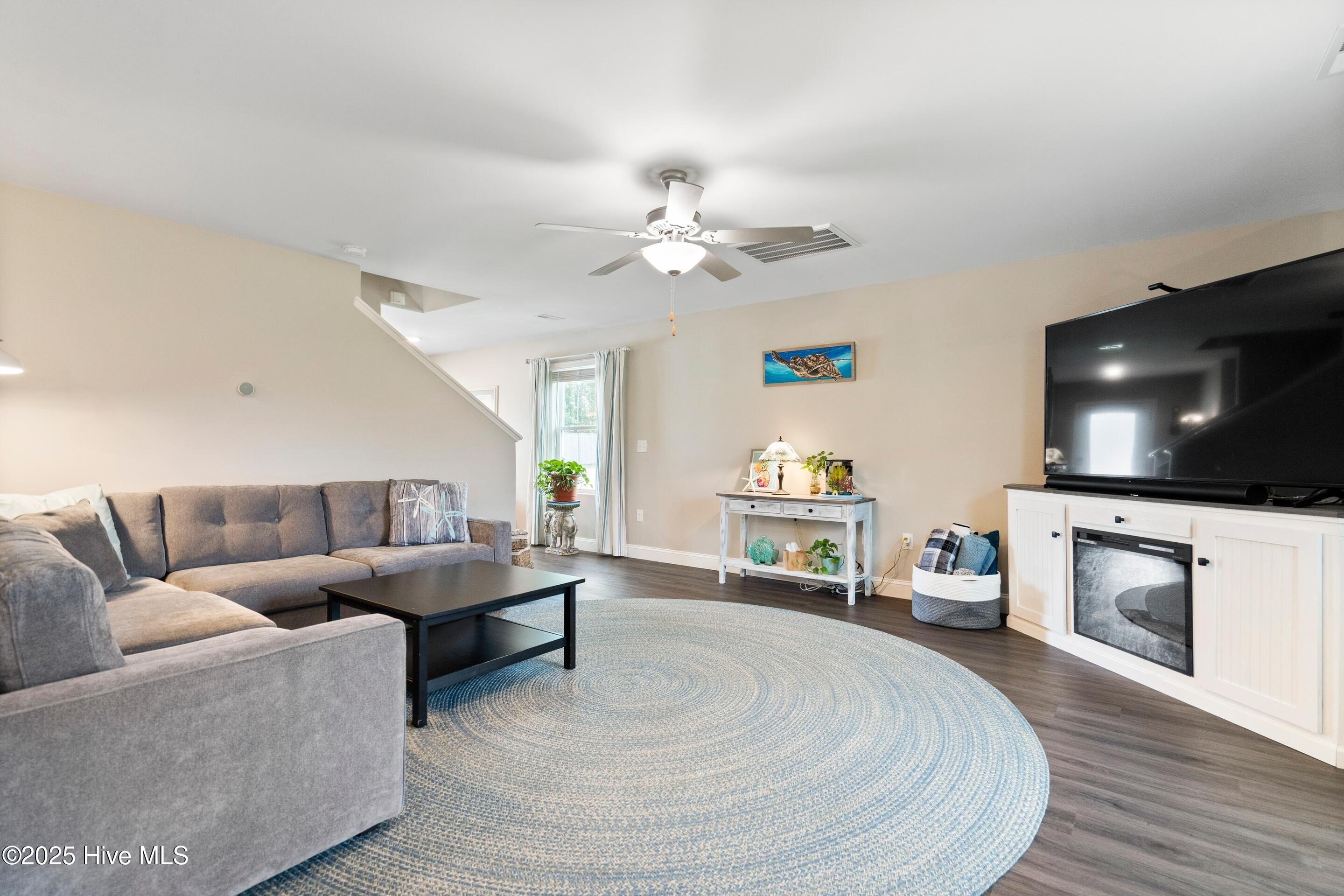 634 Aurora Place Hampstead, NC 28443 - Photo 10 of 51 Custom Cabinet with Electric Fireplace (not permanently fixed and can be moved if desired)