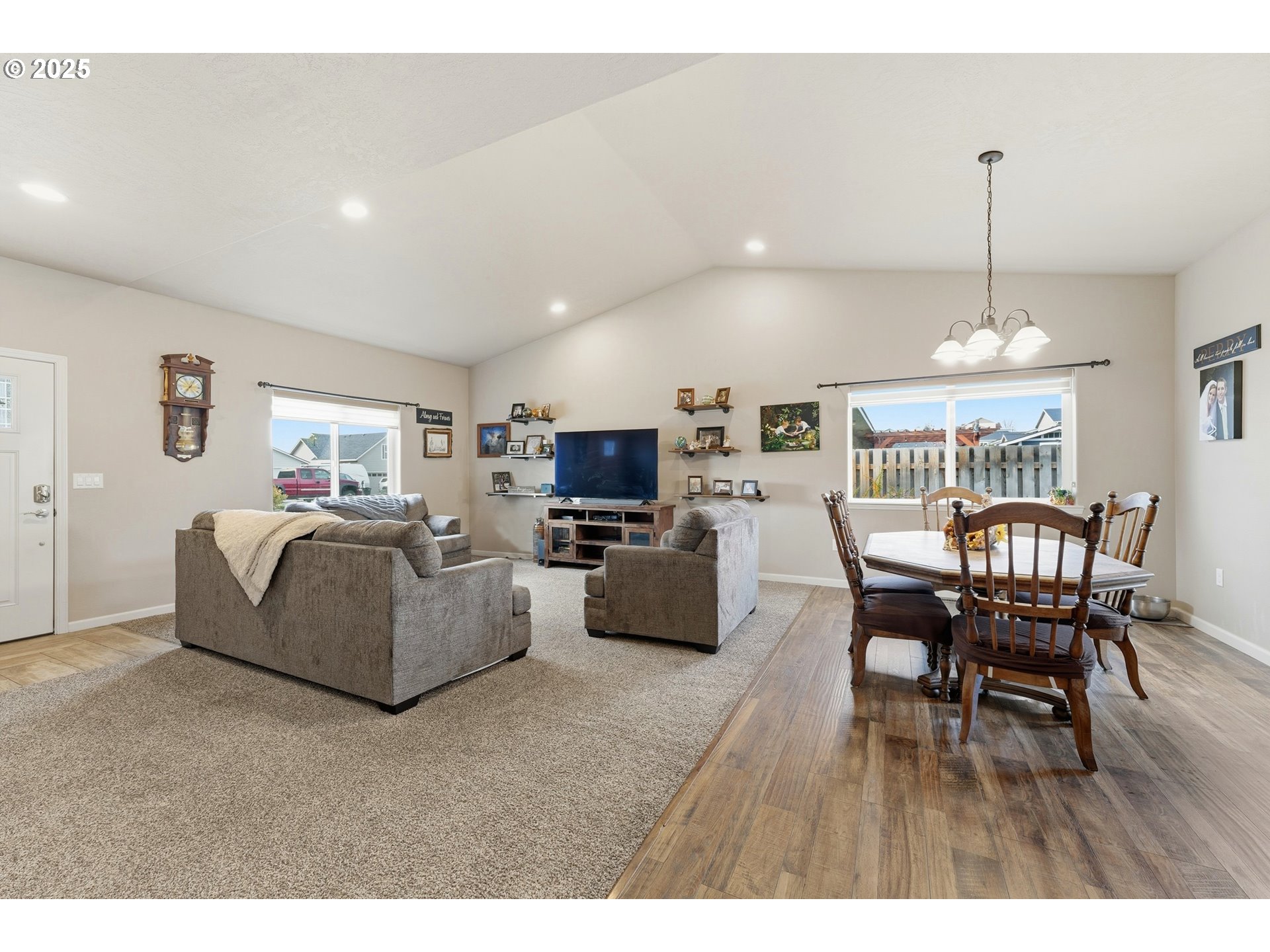 1914 Southwest 2nd Drive Pendleton, OR 97801 - Photo 17 of 35 a living room with furniture a dining table and chairs