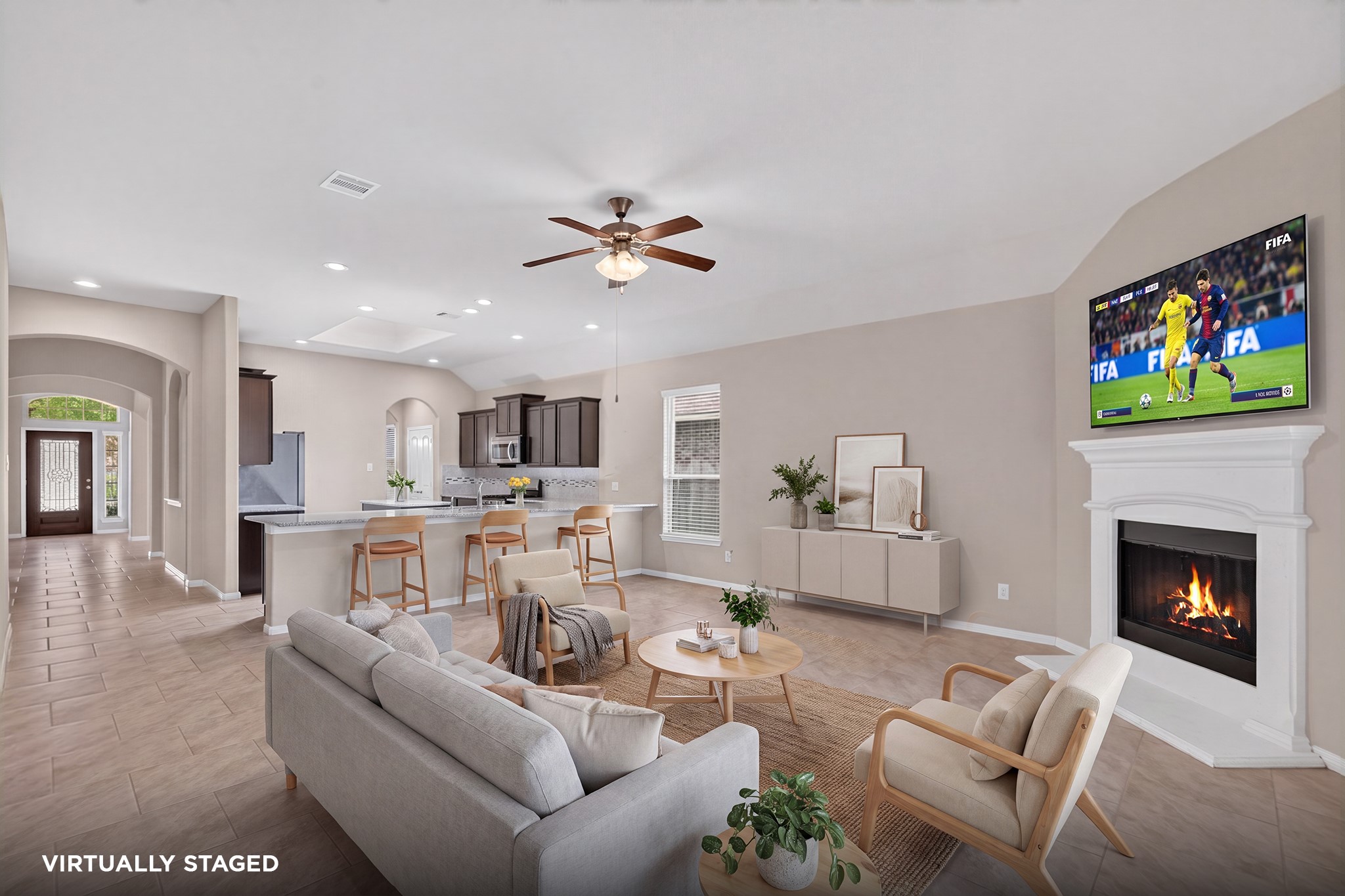 5414 Claymore Meadow Lane Spring, TX 77389 - Photo 17 of 35 Virtual picture of the living room.