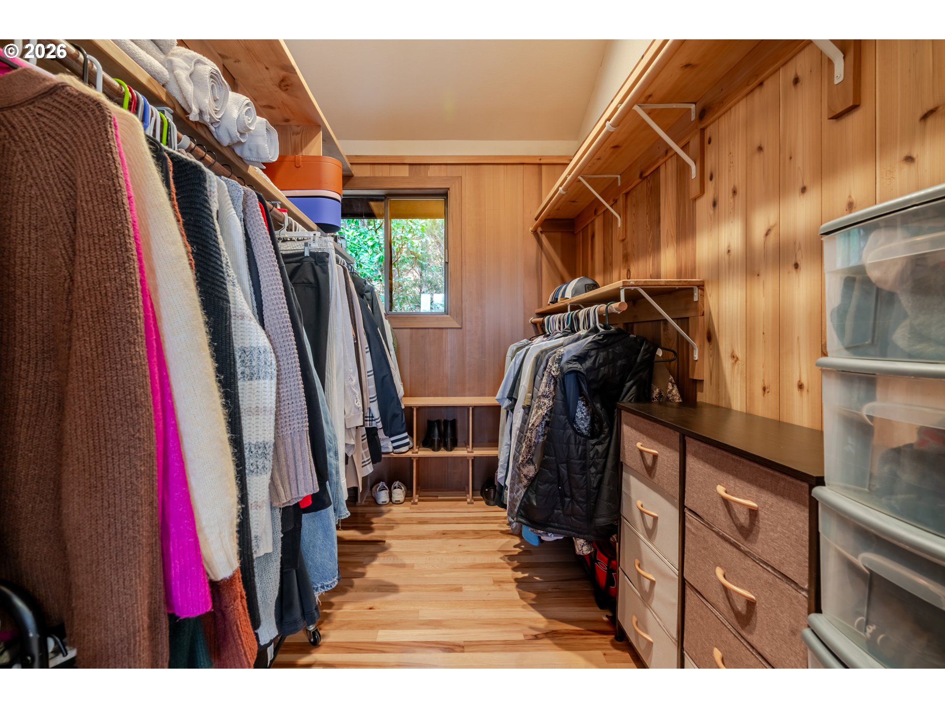 1622 Northwest Ribier Place Corvallis, OR 97330 - Photo 26 of 48 a view of walk in closet with clothes and shoes