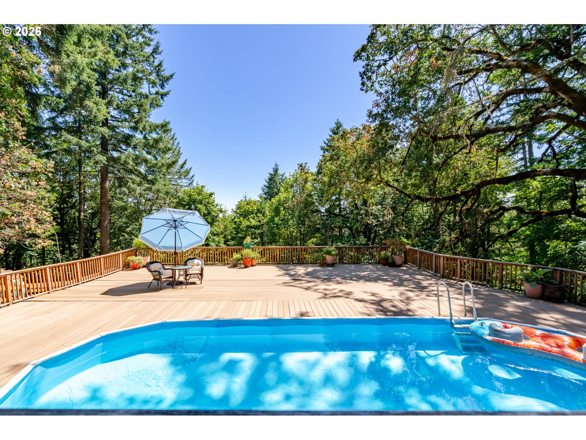 1622 Northwest Ribier Place Corvallis, OR 97330 - Photo 43 of 48 a view of a backyard with table and chairs