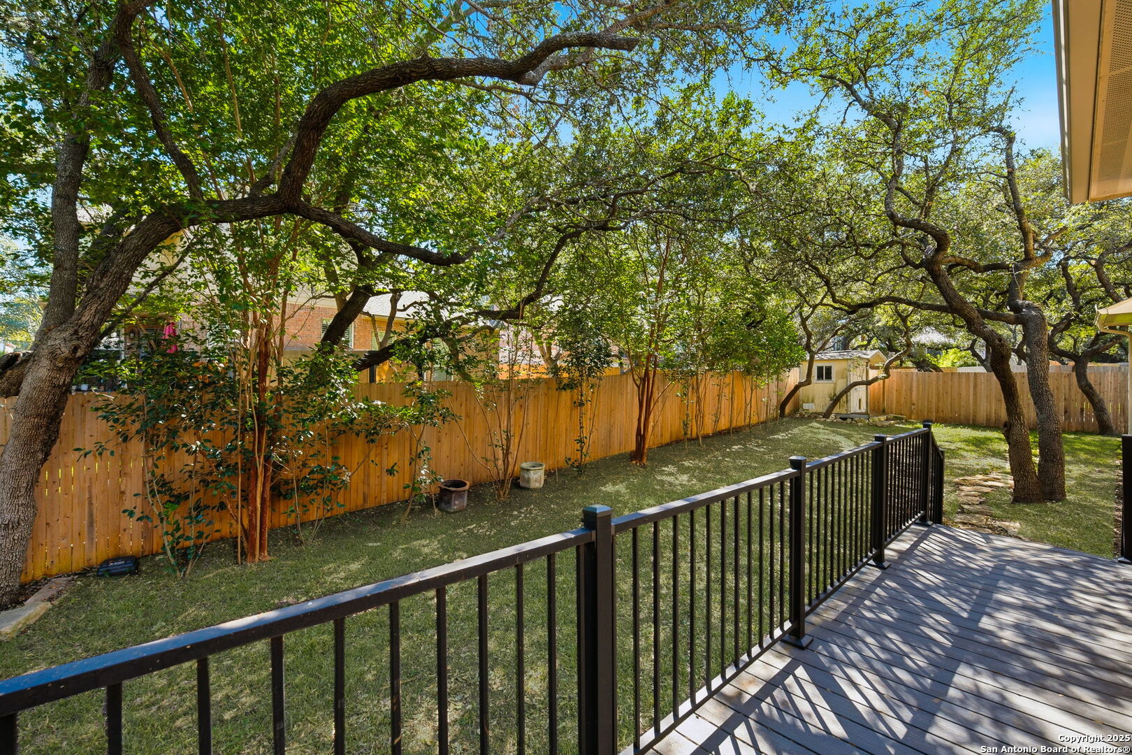 410 Heather Ridge San Antonio, TX 78260 - Photo 41 of 43 a view of a balcony with trees