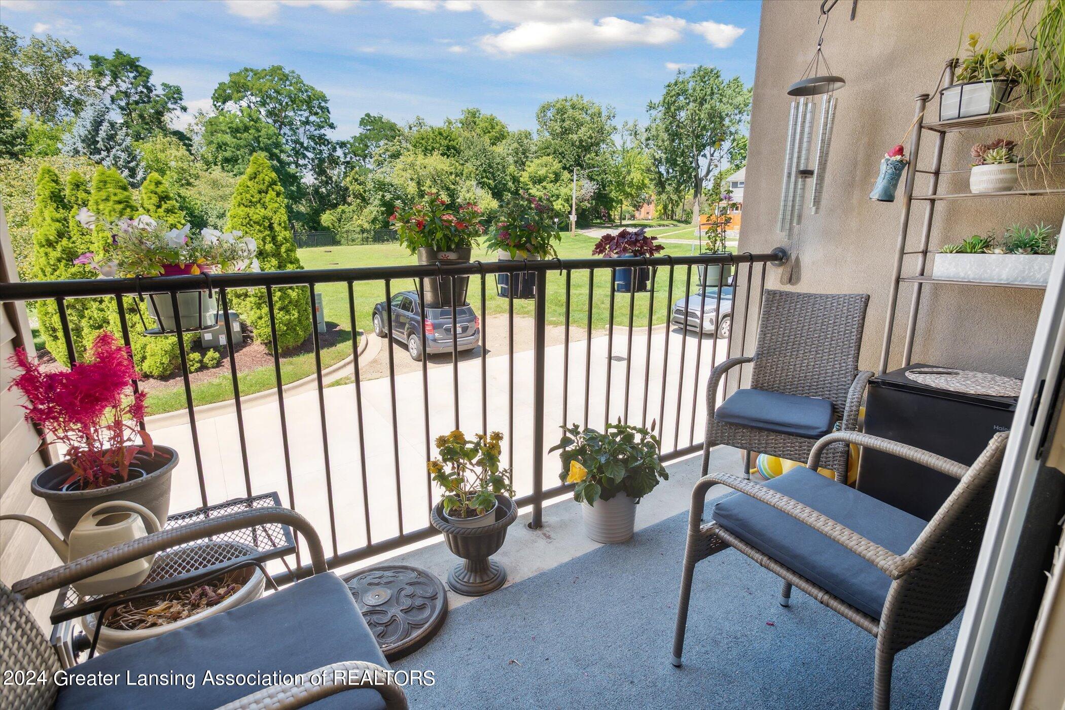 1347 Turner Road, Unit 9 Lansing, MI 48906 - Photo 11 of 22 Balcony