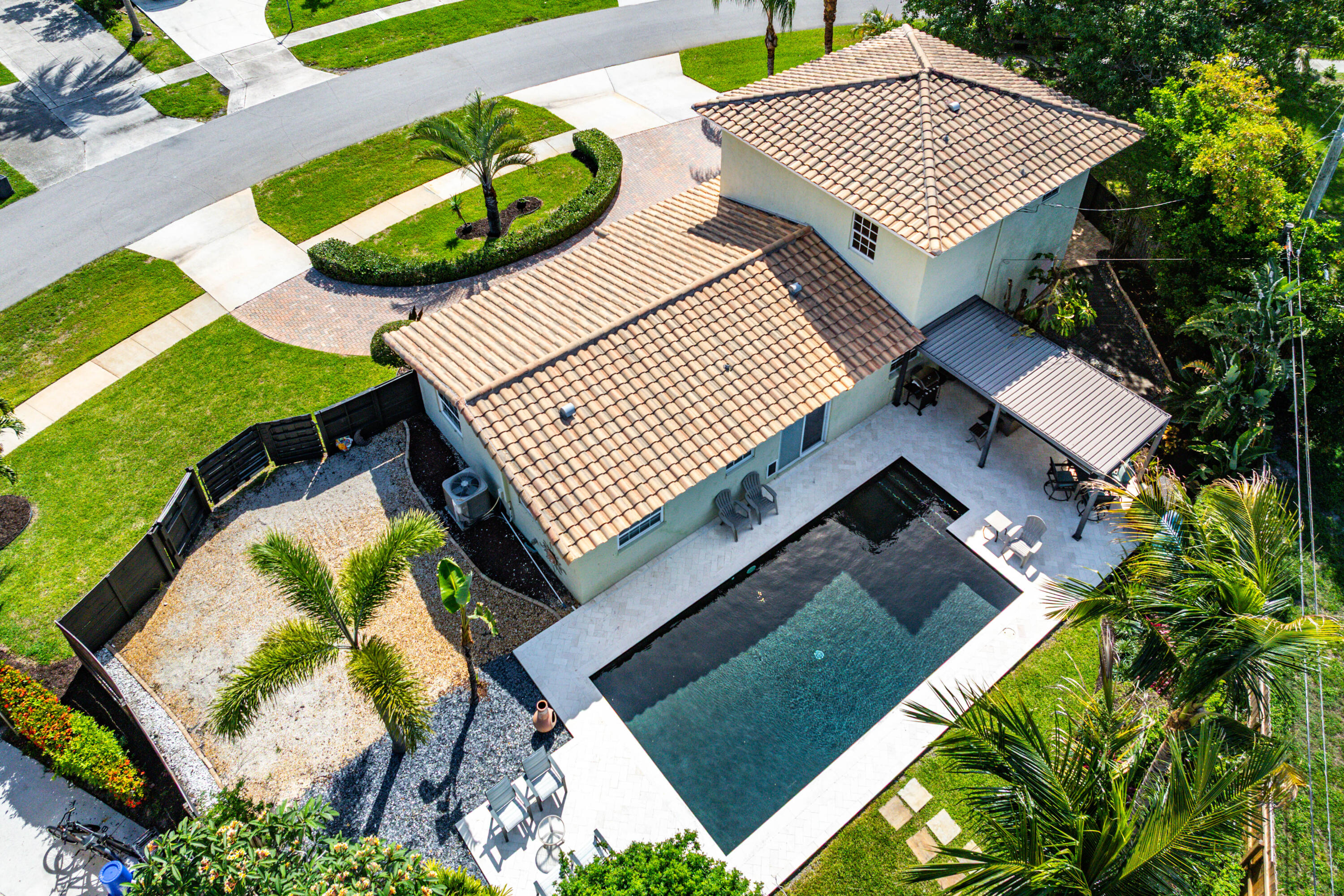 968 Laurel Road North Palm Beach, FL 33408 - Photo 52 of 53 Aerial Backyard