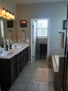 3424 Earhart Road Mount Juliet, TN 37122 - Photo 13 of 24 Master bath with separate shower and double vanities