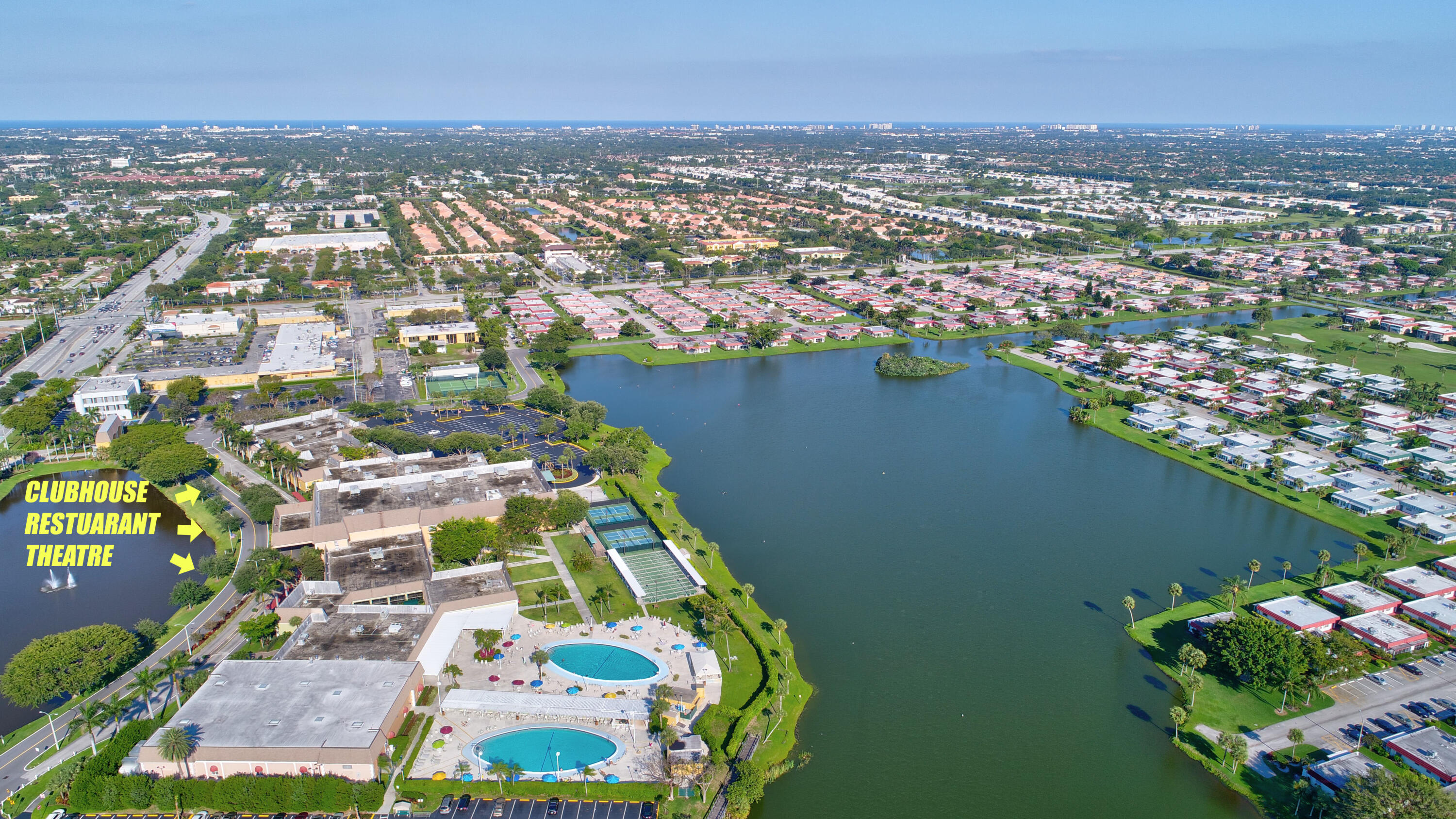 116 Burgundy B Delray Beach, FL 33484 - Photo 23 of 31 KP Clubhouse Aerial