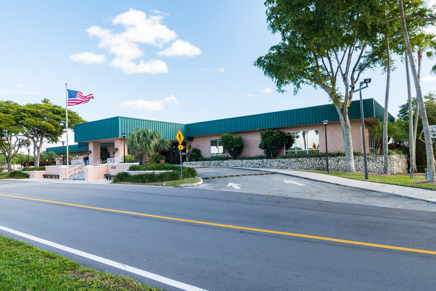 116 Burgundy B Delray Beach, FL 33484 - Photo 28 of 31 Flanders Clubhouse Entry