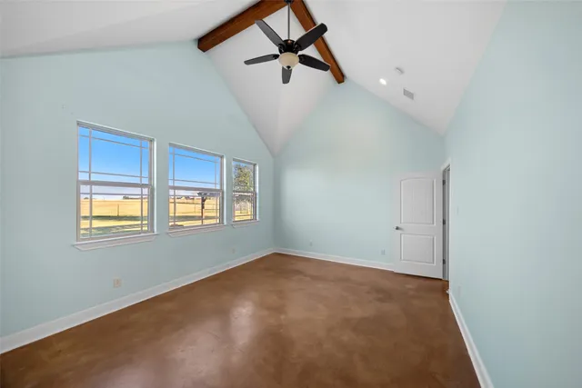 a kitchen with a stove and a microwave