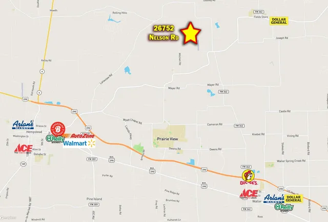 $725,000 | 26752 Nelson Road, Hempstead, TX 77445