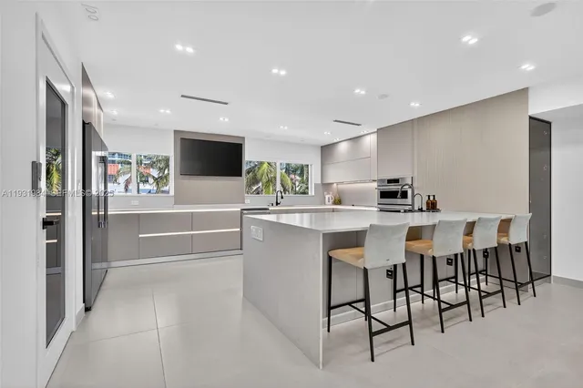 a bathroom with a tub and a shower