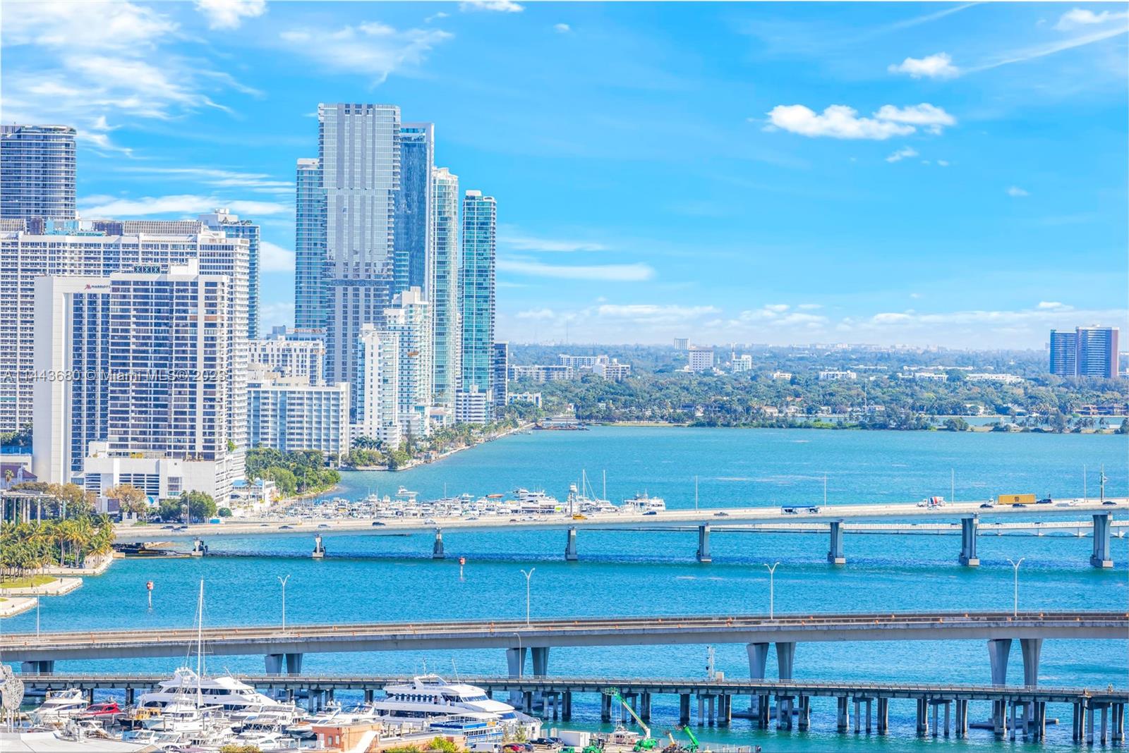 Brickell Key Miami, FL 33131 - Photo 23 of 40 a view of a city with tall buildings