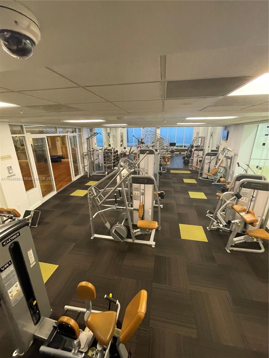 Brickell Key Miami, FL 33131 - Photo 33 of 40 a view of a room with gym equipment