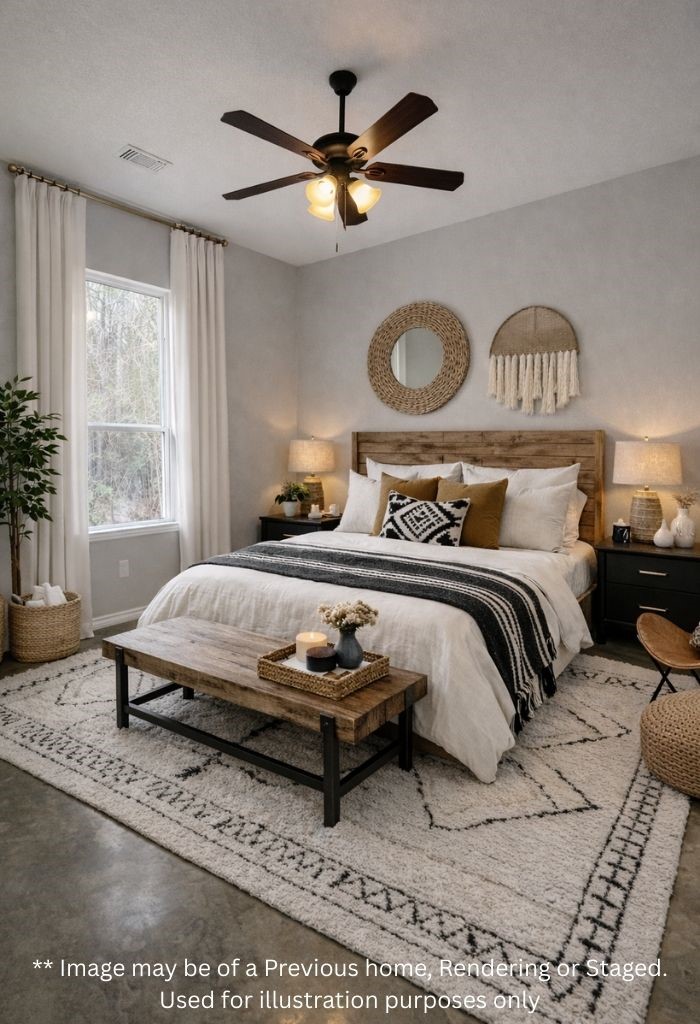 236 Dipping Vat Road Huntsville, TX 77340 - Photo 37 of 50 a bedroom with a bed and window