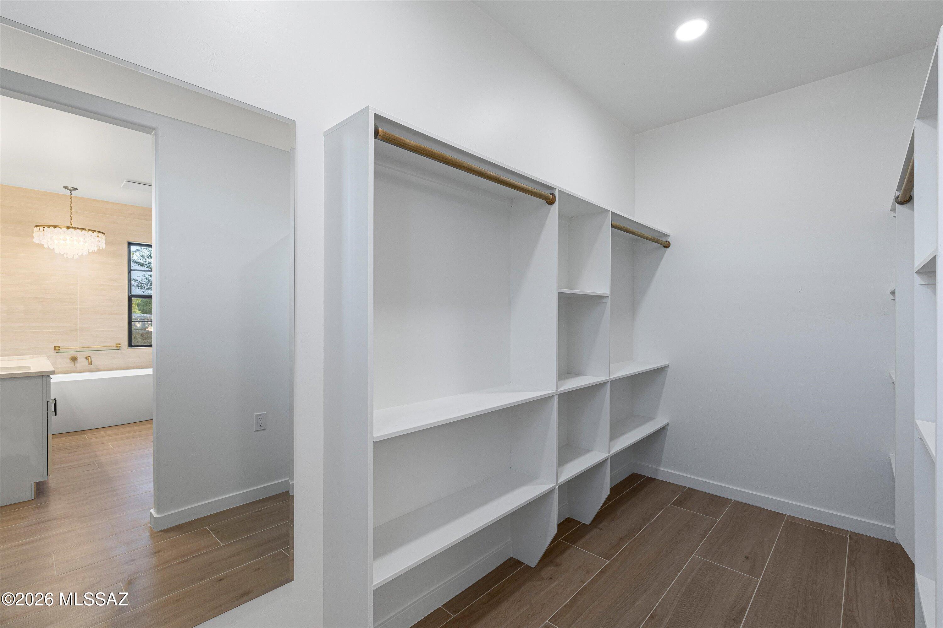 5259 East Fort Lowell Road Tucson, AZ 85712 - Photo 26 of 50 a view of an empty walk in closet