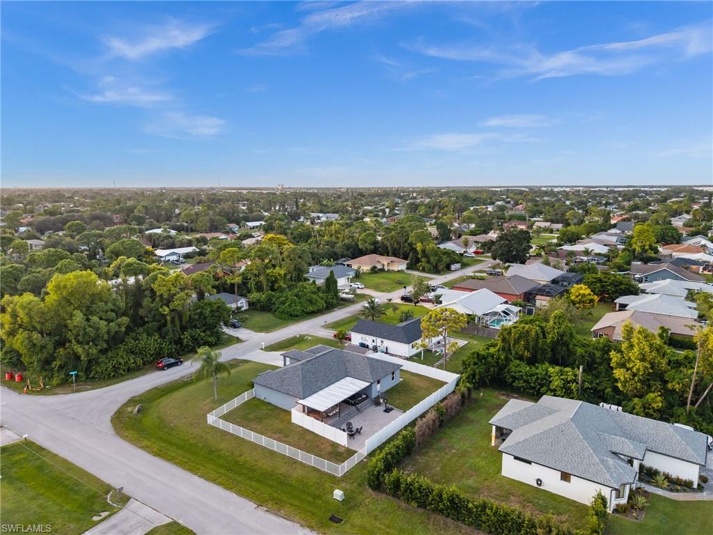 18281 Fuchsia Road Fort Myers, FL 33967 - Photo 35 of 37 an aerial view of a house with a garden