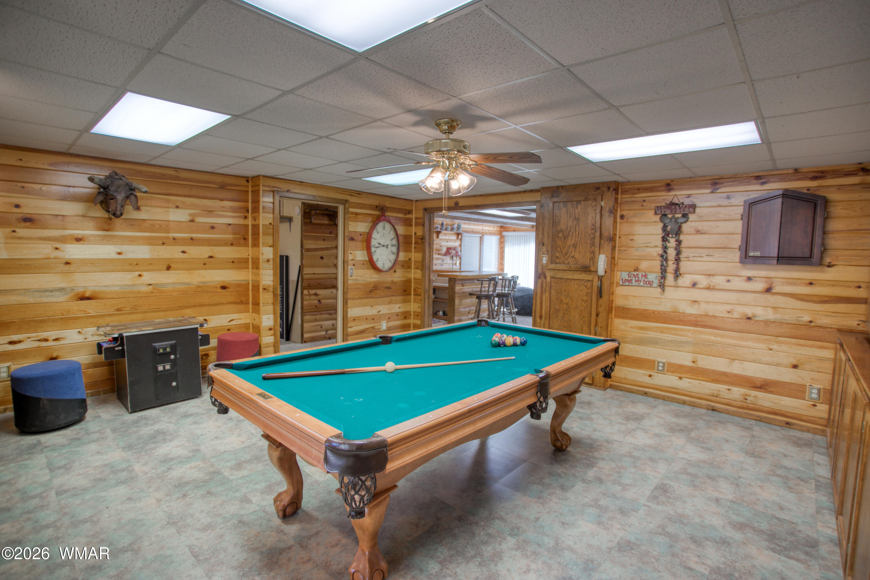 19 County Road Show Low, AZ 85901 - Photo 15 of 43 a room with pool table and windows