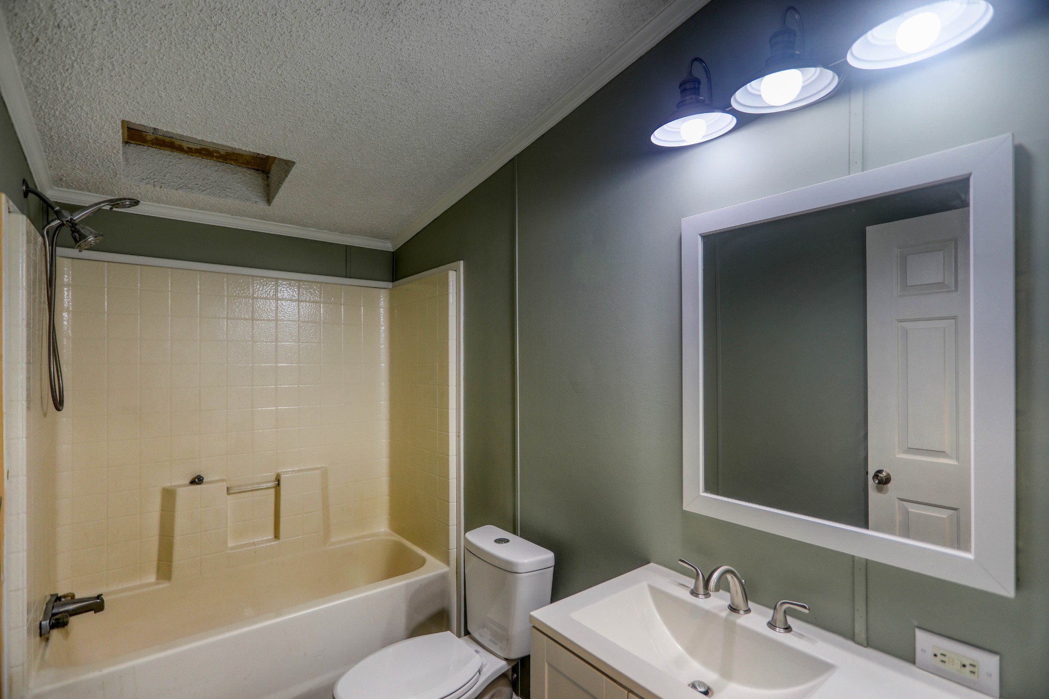 1834 Oak Grove Church Road Adolphus, KY 42120 - Photo 19 of 32 a bathroom with a sink toilet and shower
