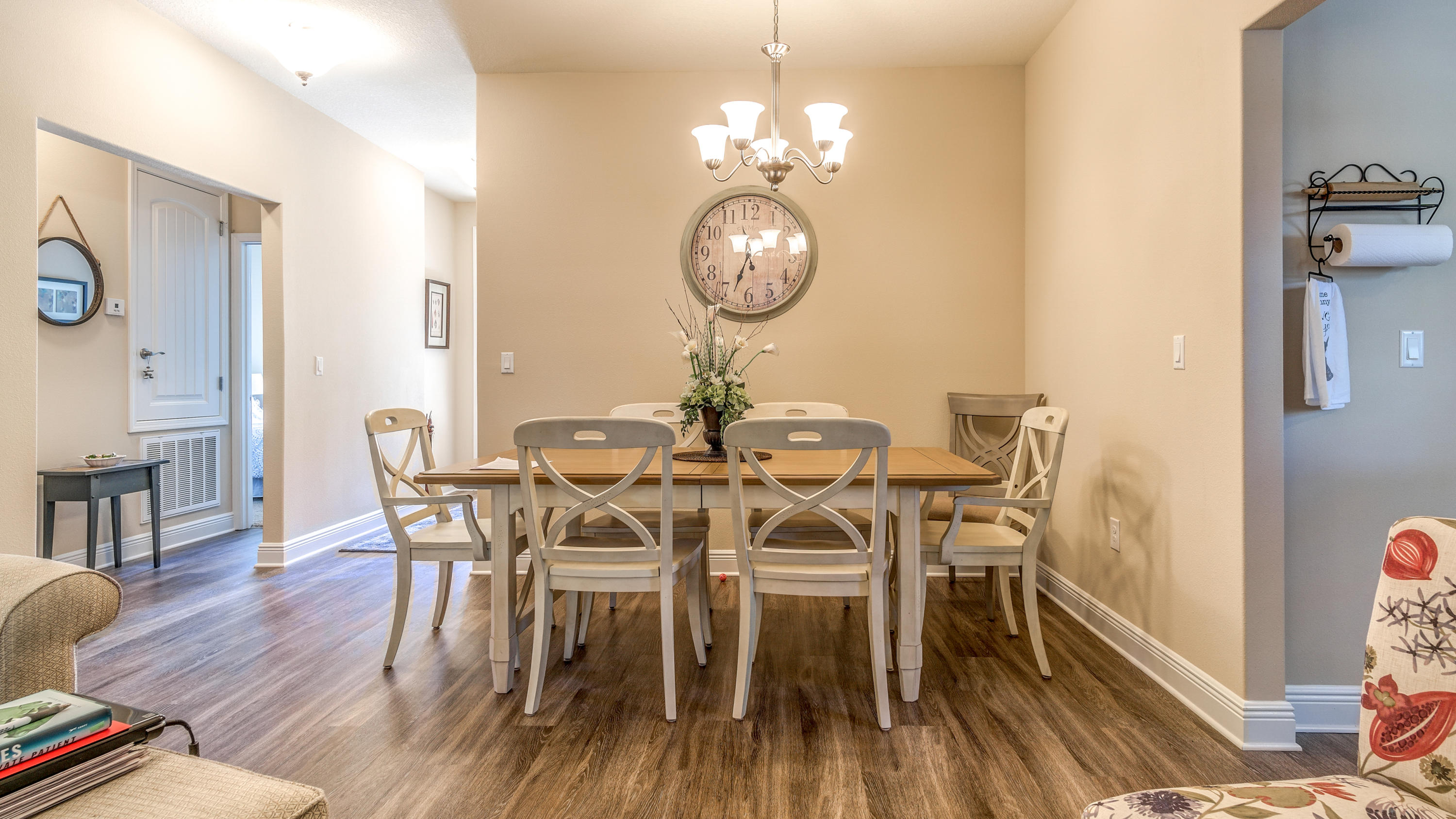 12 Benton Boulevard Freeport, FL 32439 - Photo 4 of 28 a view of a dining room with furniture and wooden floor