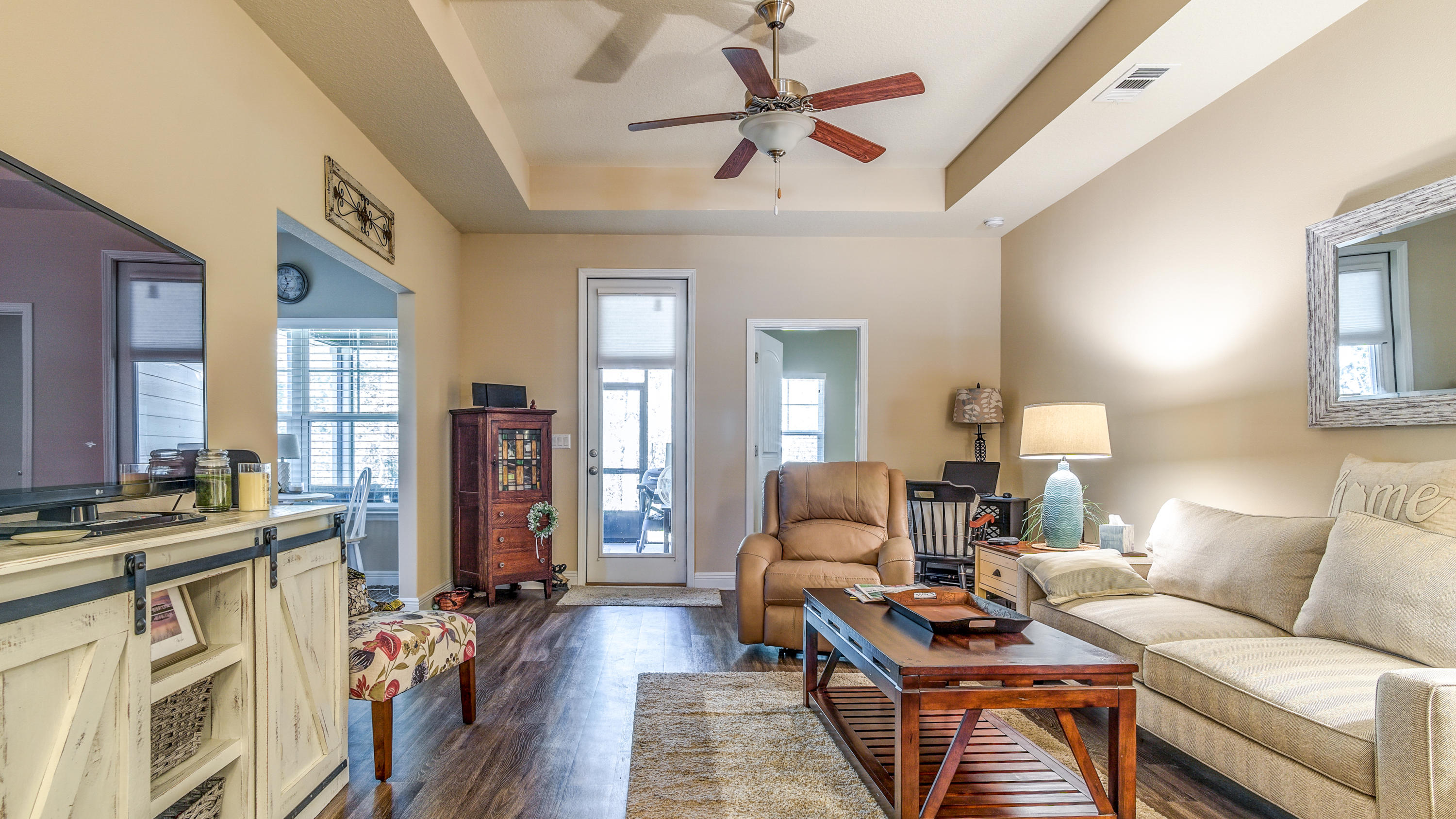 12 Benton Boulevard Freeport, FL 32439 - Photo 6 of 28 a living room with furniture and a wooden floor