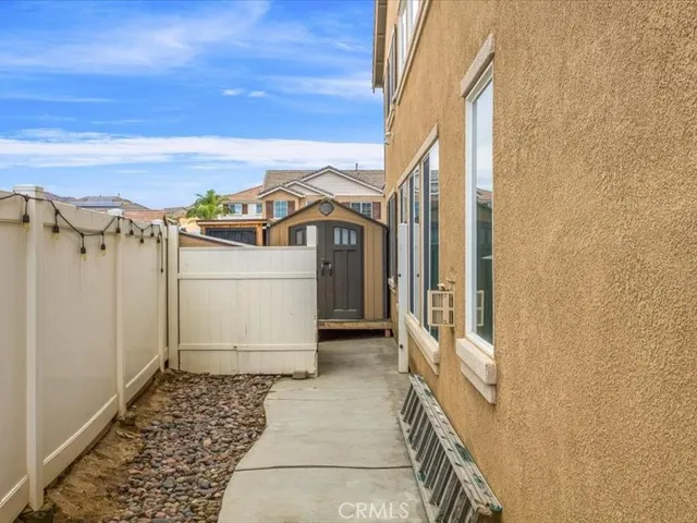 a view of a house with a outdoor space