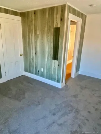 a view of a room with closet