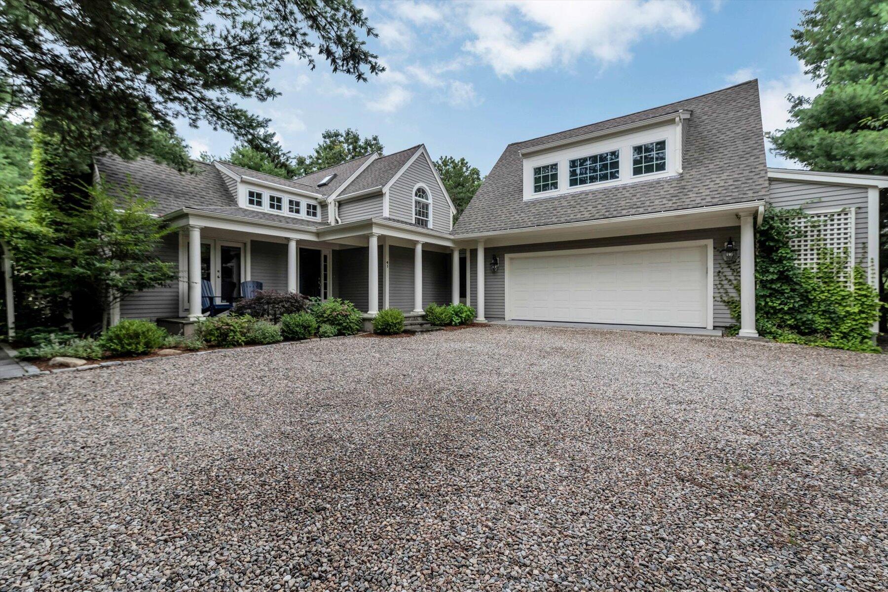 41 Summersea Road Mashpee, MA 02649 - Photo 3 of 39 a front view of house with yard and trees
