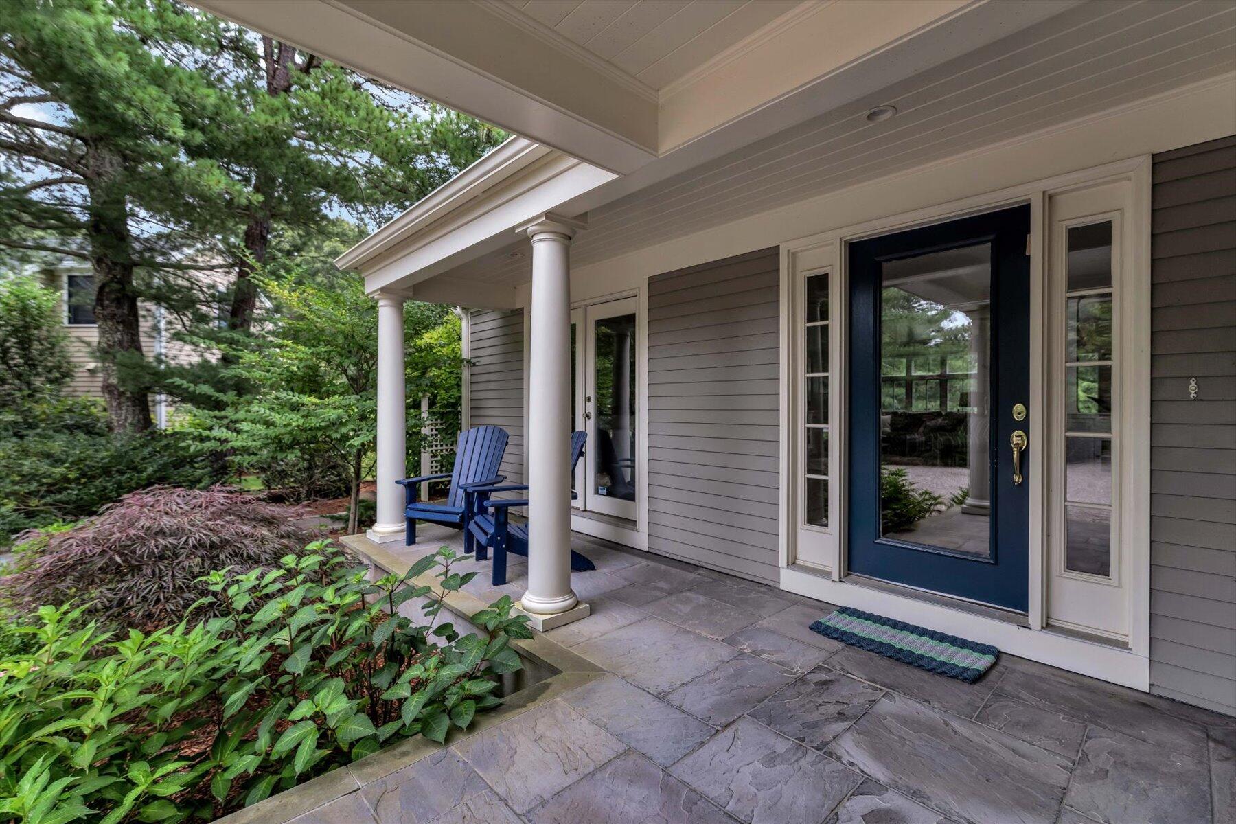 41 Summersea Road Mashpee, MA 02649 - Photo 8 of 39 a view of a entrance of the house with backyard