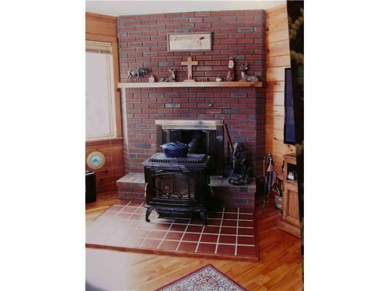 97 West Appleton Road Searsmont, ME 04973 - Photo 9 of 22 Living Room. This woodstove will...