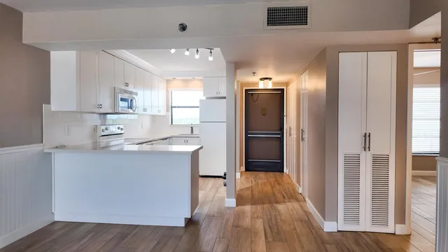 wooden floor in an empty room