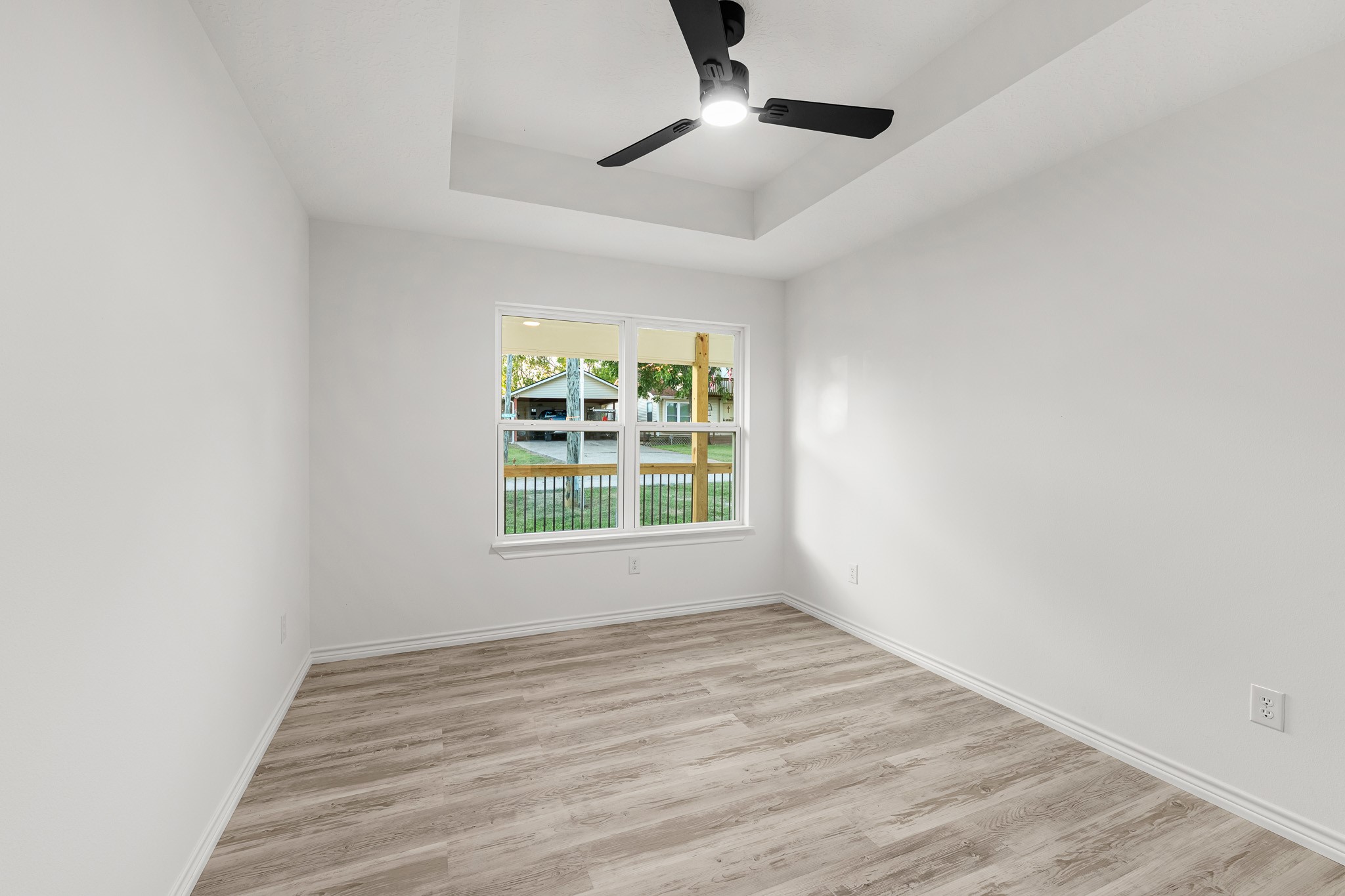 90 Cool Crest Point Blank, TX 77364 - Photo 14 of 40 wooden floor in an empty room with a window