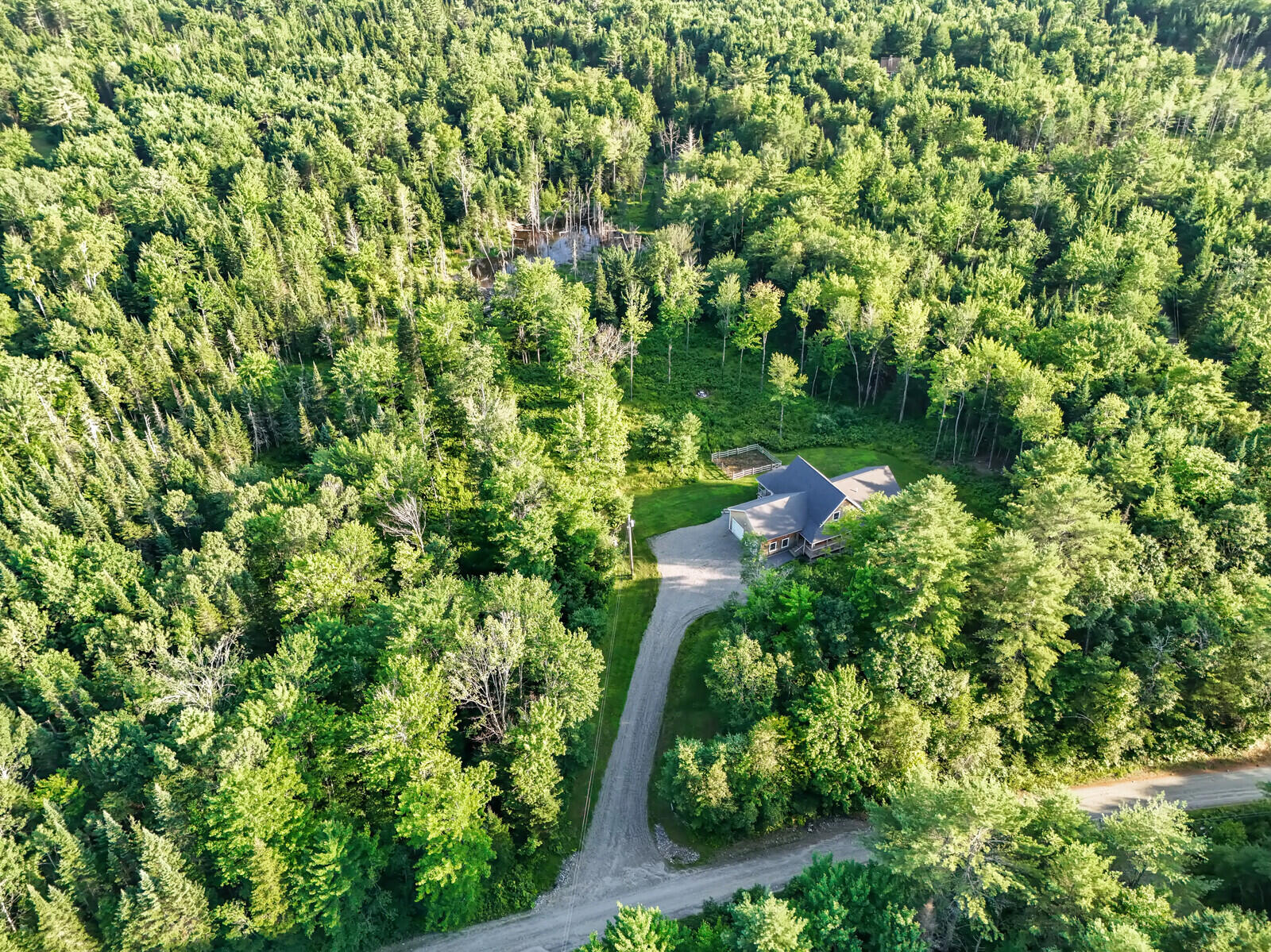 86 Skidmore Road North Anson, ME 04958 - Photo 57 of 70 Driveway into property
