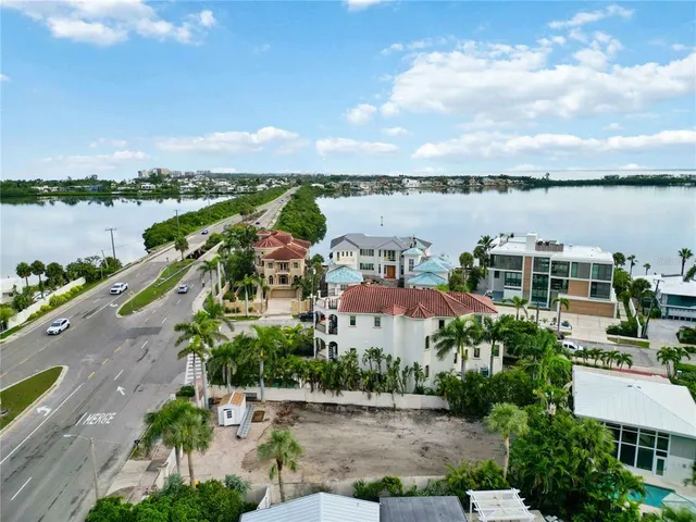 a view of a lake and a city