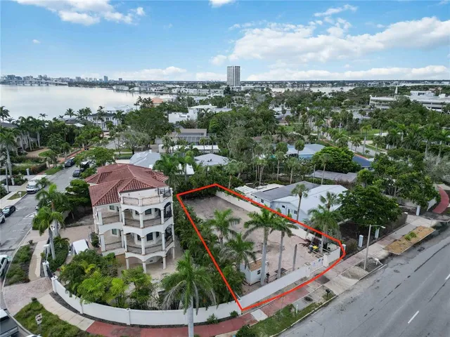 a view of a city from a terrace