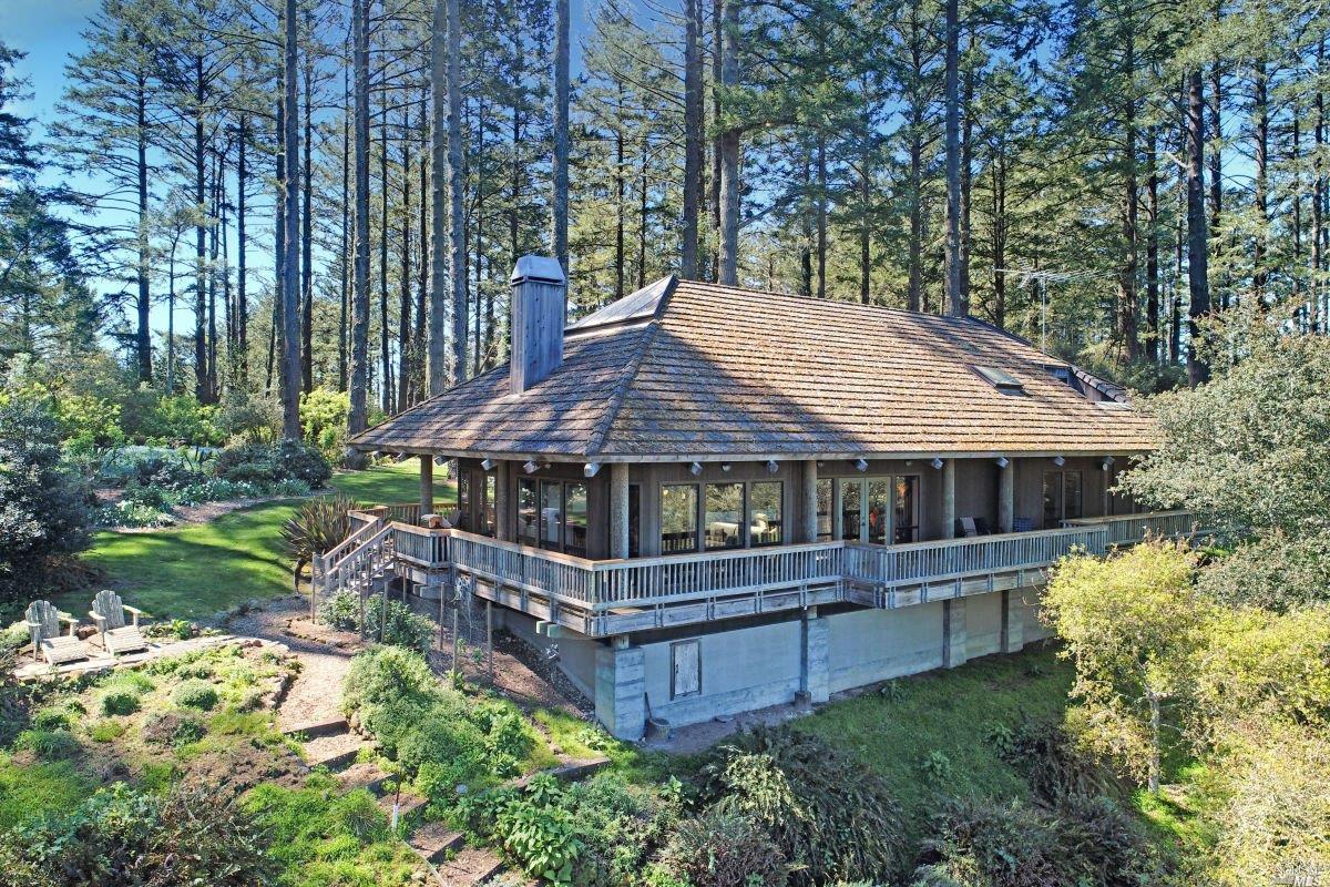 58 Drakes Summit Road Inverness, CA 94956 - Photo 1 of 1 front view of a house with a yard