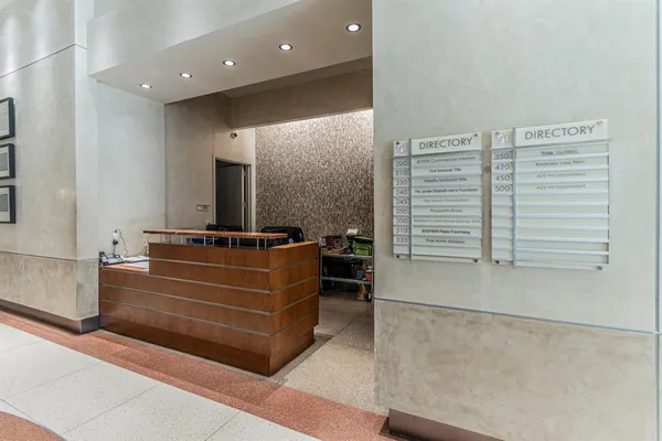 a living room with a couch and a rug