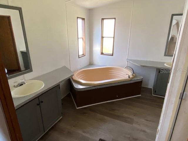 8631 Padget Street Hudson, FL 34667 - Photo 9 of 10 a bathroom with a sink and a bathtub