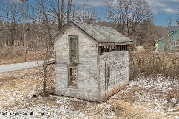 a view of a small house