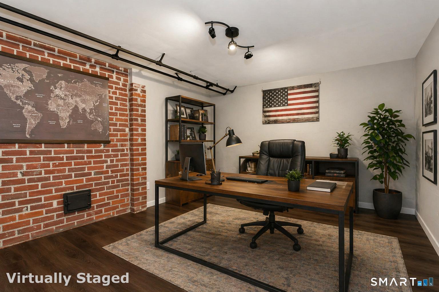 63 Park Road Hamden, CT 06517 - Photo 30 of 39 a work room with furniture and a potted plant